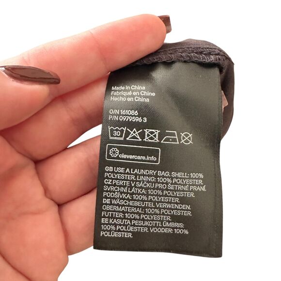 H&M Zebra Print Chiffon Midi Dress NWT XS - Picture 8 of 8